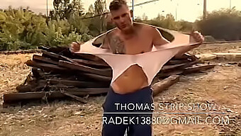 Thomas.J Undresses To Perform